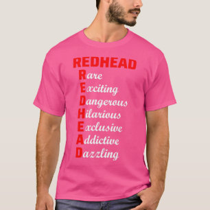 T-shirt Citation de cheveux roux Humour drôle Dire 19