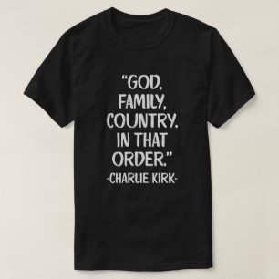 T-shirt Citation de Christian