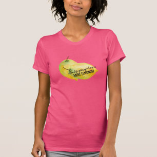 T-shirt Citation de citron