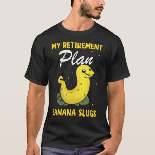 T-shirt Citation de collecte de l'escargot à la banane pou