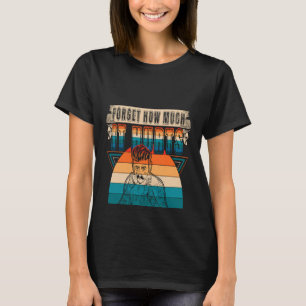 T-shirt Citation De Combat Oubliez Combien Ça Fait Mal Et