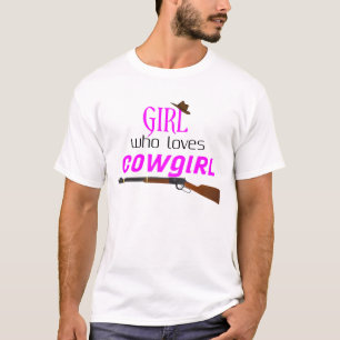 T-shirt Citation de cow-girl amusante