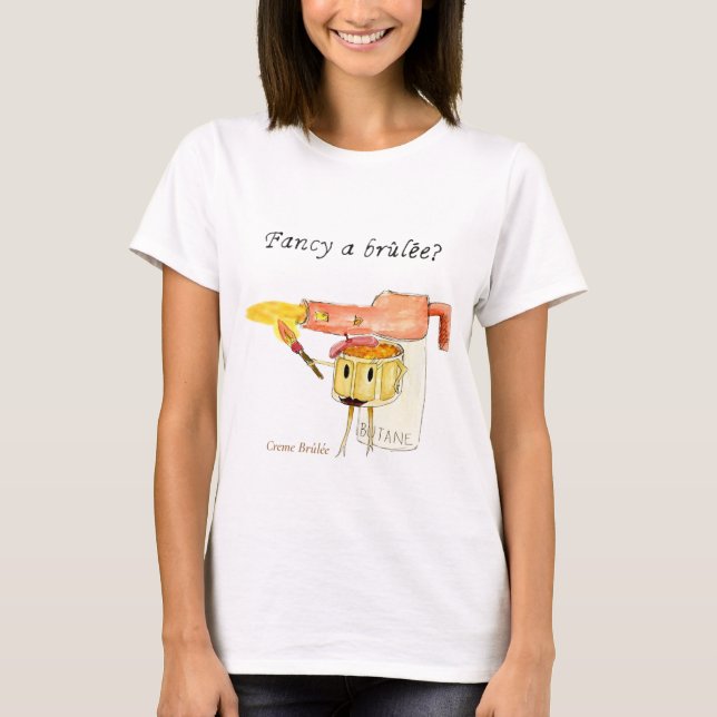 T-shirt Citation de Cuisine amusante (Devant)