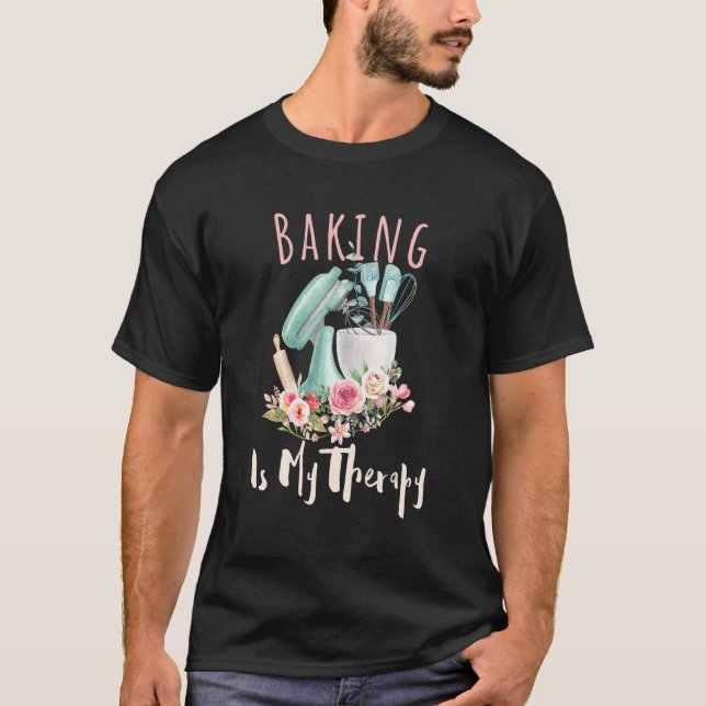 T-shirt Citation de cuisson Cool Baker Baking 3 (Devant)