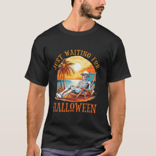 T-shirt citation de design drôle juste en attendant la pom