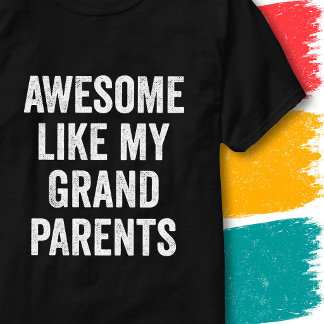 T-shirt Citation de Famille Drôle Incroyable Comme Mes Gra