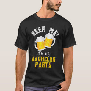 T-shirt Citation de fête de célibataire drôle de buveur de