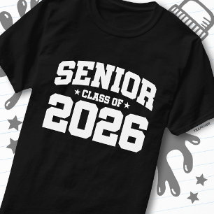 T-shirt Citation de fin d'études de la promotion 2026 Vars
