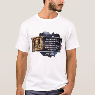 T-shirt Citation de Galileo Galilei