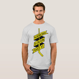 T-shirt Citation de gardien de hockey, avec nom et numéro