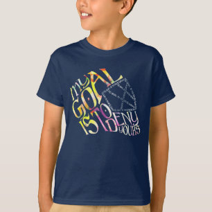 T-shirt Citation de gardien de hockey Word Art