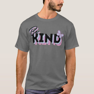 T-shirt Citation de gentillesse papillon fantaisiste garço