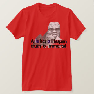 T-shirt Citation de grandeur afrocentrique