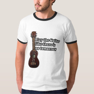 T-shirt citation de guitare positive pour les amateurs de 