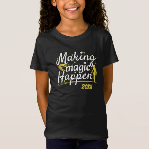 T-Shirt Citation de gymnastique artistique féminine faisan