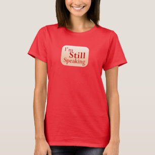T-shirt Citation de Kamala Harris en rouge