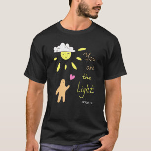 T-shirt Citation de la Bible chrétienne Matthew 514 Citati