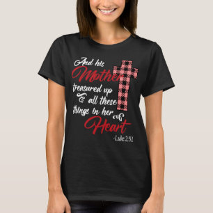 T-shirt Citation de la fête des mères religieuse Maman chr