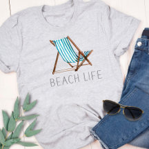 Citation de la vie de plage Chaise d'été nautique