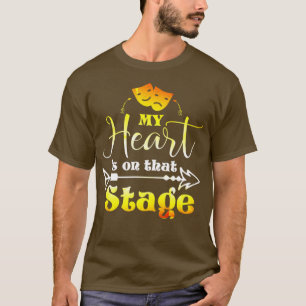 T-shirt Citation de l'artiste Cadeau Théâtre musical