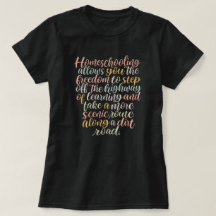 T-shirt Citation de l'école d'accueil