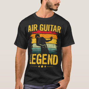T-shirt Citation de légende de guitare aérienne pour un gu