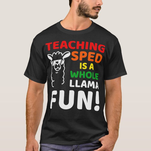 T-shirt Citation de l'enseignant SPED inspirée par l'ensei (Devant)