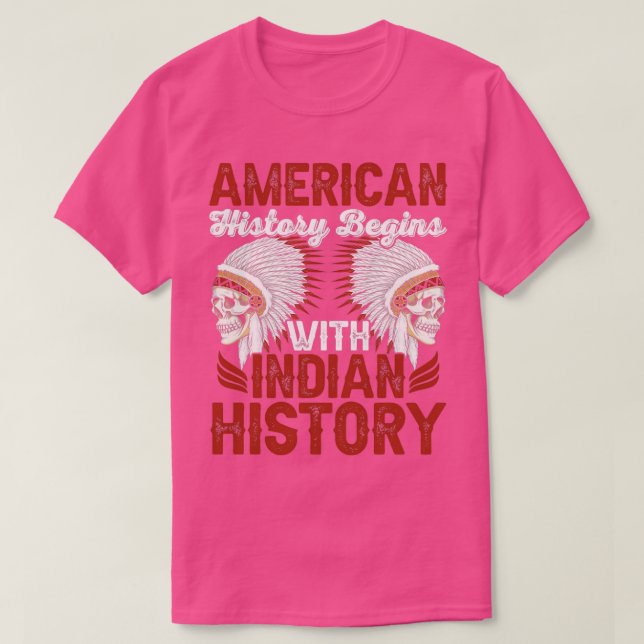 T-shirt Citation de l'histoire américaine (Design devant)