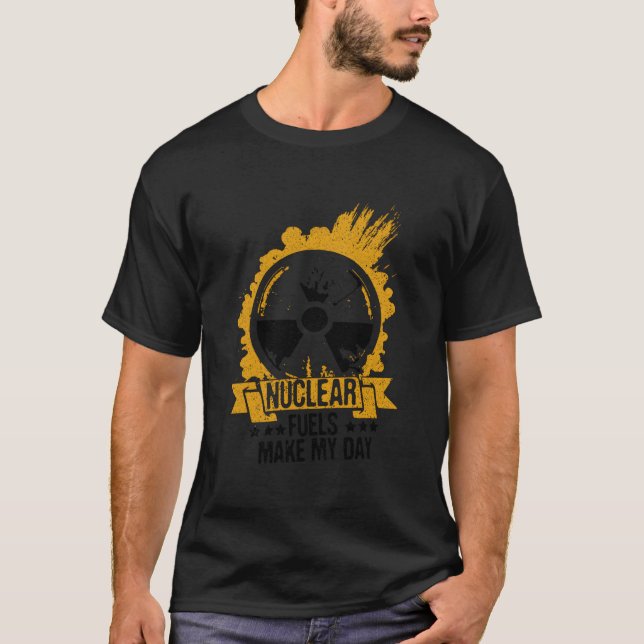 T-shirt Citation De L'Ingénieur Nucléaire Pour Plante Nucl (Devant)