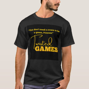 T-shirt Citation de livre - Jeux tordus inspirés