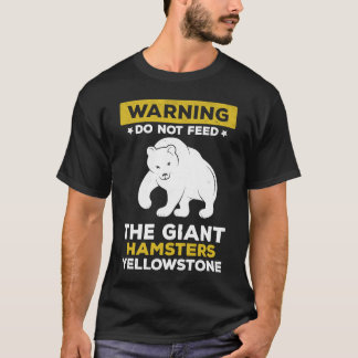 T-shirt Citation de l'ours du parc national Yellowstone Wi