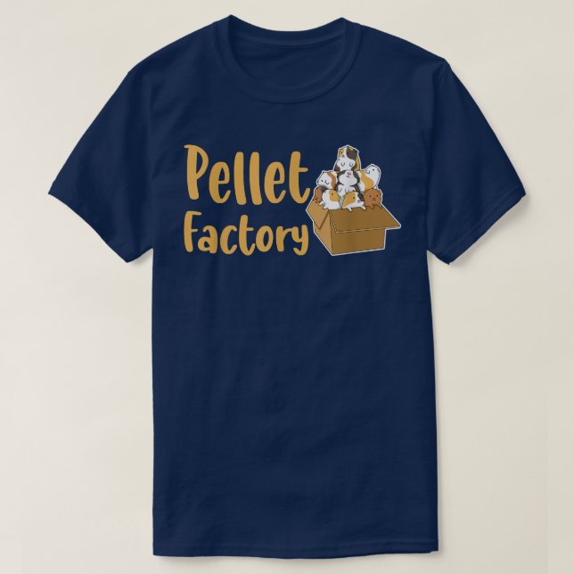 T-shirt Citation de l'usine de pellets pour un Nerd de coc (Design devant)