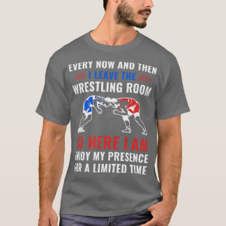 T-shirt Citation de lutteur amateur pour hommes amusants