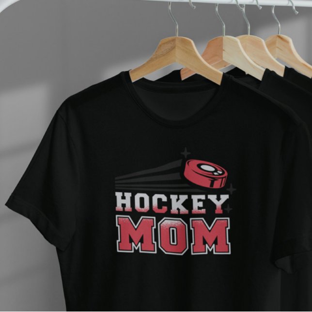 T-shirt Citation de maman du sport de hockey (Créateur téléchargé)