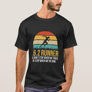 T-shirt Citation De Marathon Pour Un 26 2 Coureur
