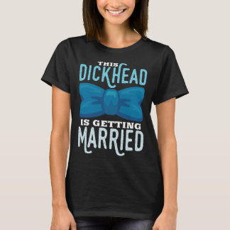 T-shirt Citation de mariage et d'enterrement de vie de gar