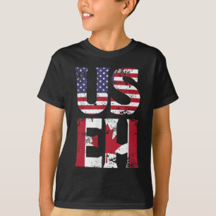 T-shirt Citation de mème drôle américaine EH American Cana