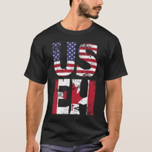 T-shirt Citation de mème drôle américaine EH American Cana