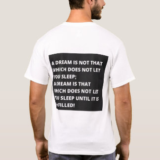 T-shirt Citation de motivation