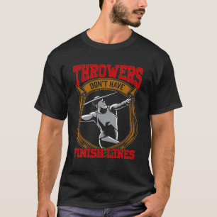 T-shirt Citation de motivation de Javelin pour les sportif