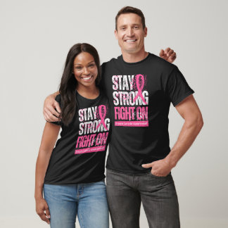 T-shirt Citation de motivation pour le soutien au cancer d