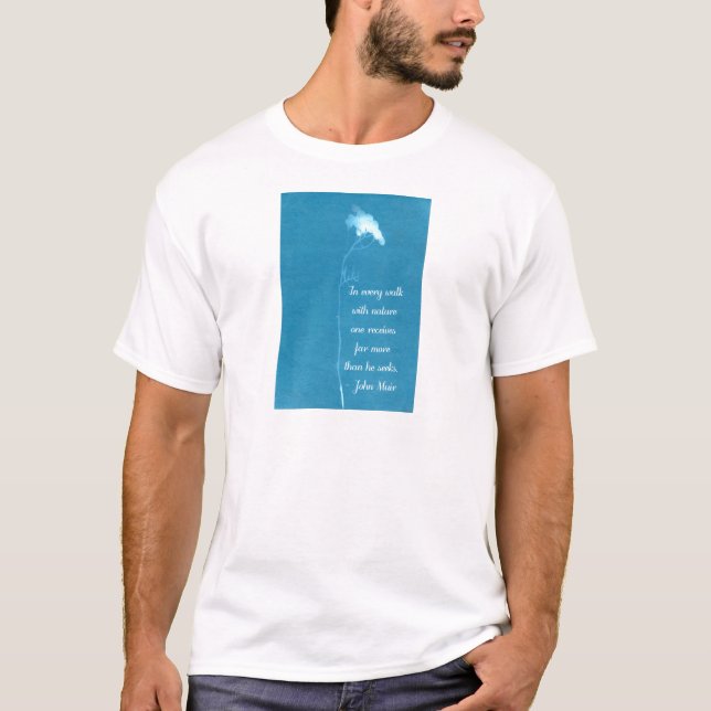 T-shirt Citation de Muir Nature (Devant)