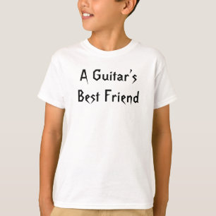T-shirt Citation de musique Meilleur Ami Guitare