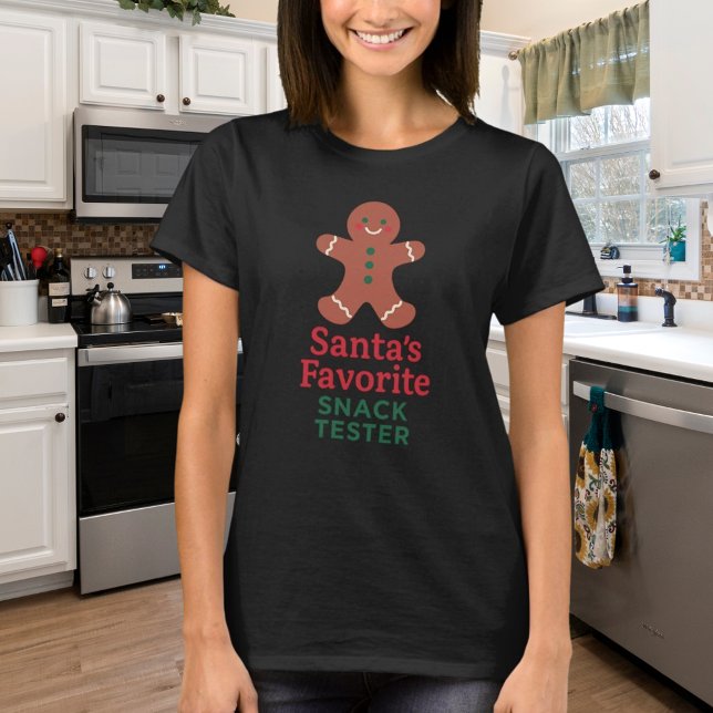 T-shirt Citation de Noël drôle de goûteuse (Créateur téléchargé)