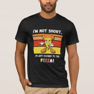 T-shirt Citation de nourriture pour pizza sarcastique amus