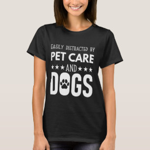 T-shirt Citation de pattes de chien drôle, facilement dist