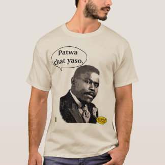T-shirt Citation de patwa de personnalité