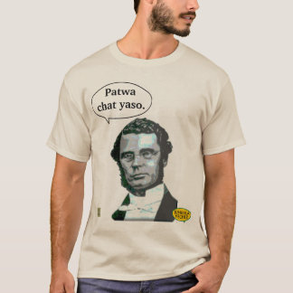 T-shirt Citation de patwa de personnalité