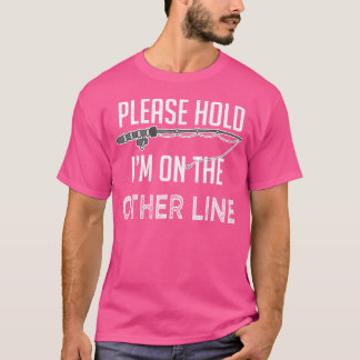 T-shirt Citation de pêche du mari Pêche à la mouche Rod Pl