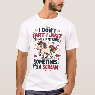 T-shirt Citation de pet de licorne drôle Vintage Licorne A